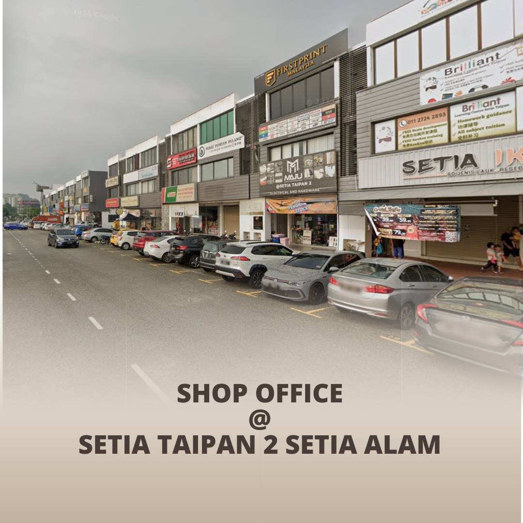 6P2503 3554 Ground Floor Shop Setia Alam by Emily