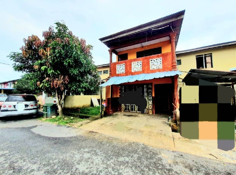 Teres Dua Tingkat Kos Rendah Taman Pelangkah Pekan