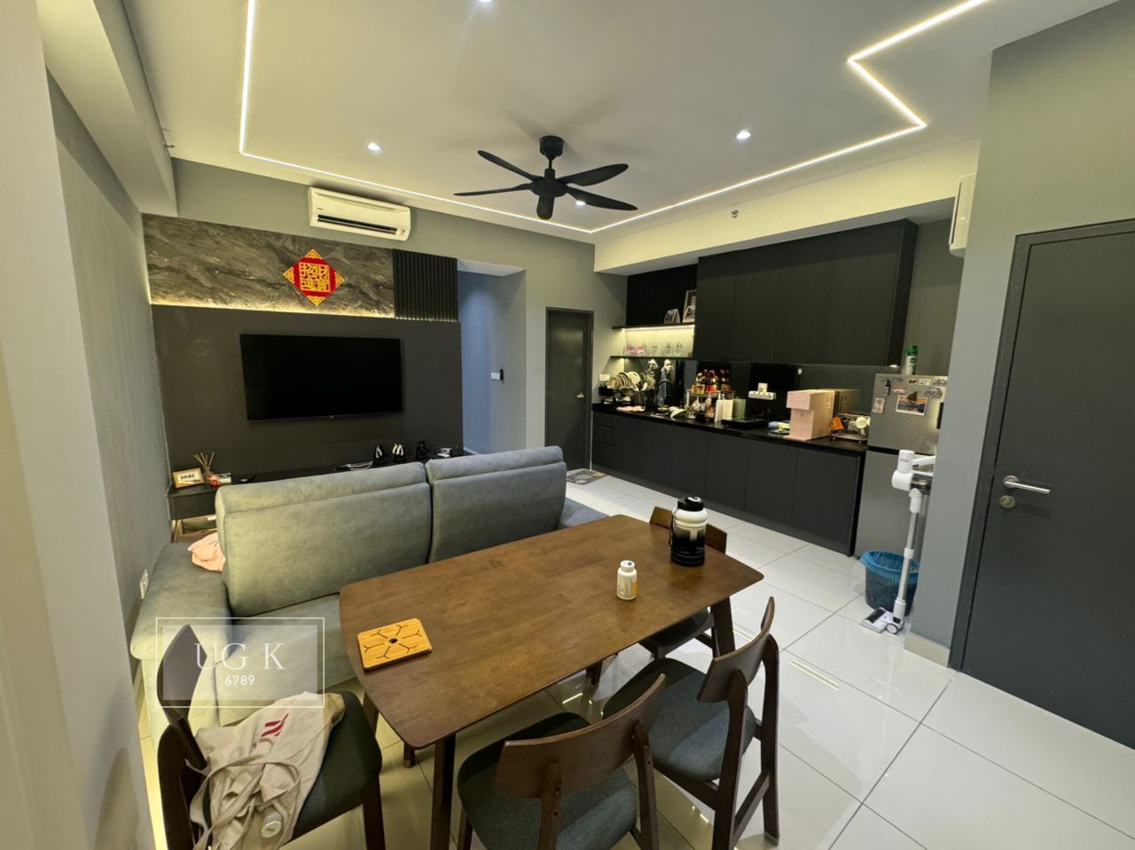 Fully Furnished 500 sqft Edusentral Setia Alam Klang - photo 4