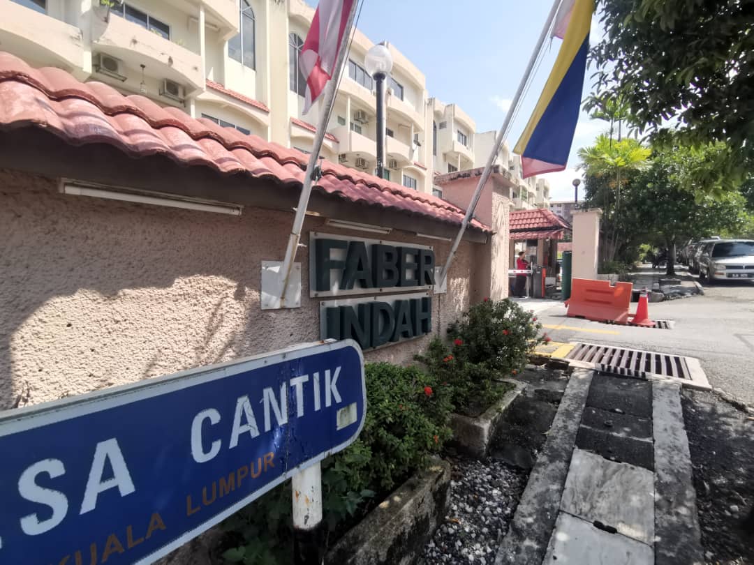 Faber Indah 1600sqft 3R2B Partly Furnished RM1750