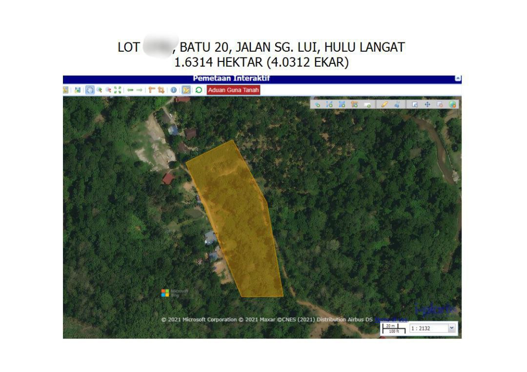 TANAH PERTANIAN, BATU 20 SUNGAI LUI HULU LANGAT