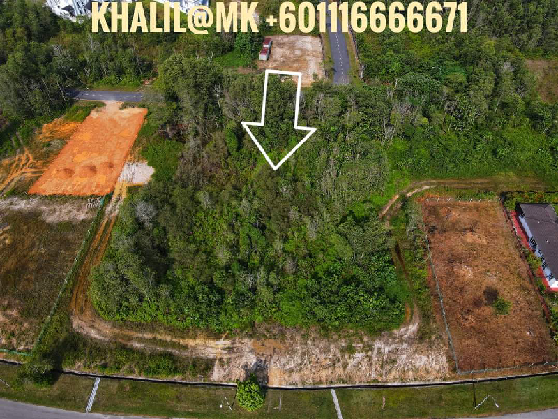 PRIME & HOT LOCATION FACING MAIN ROAD NILAI SPRING VILLA FREEHOLD OPEN TITLE BUNGALOW LAND FOR SALE
