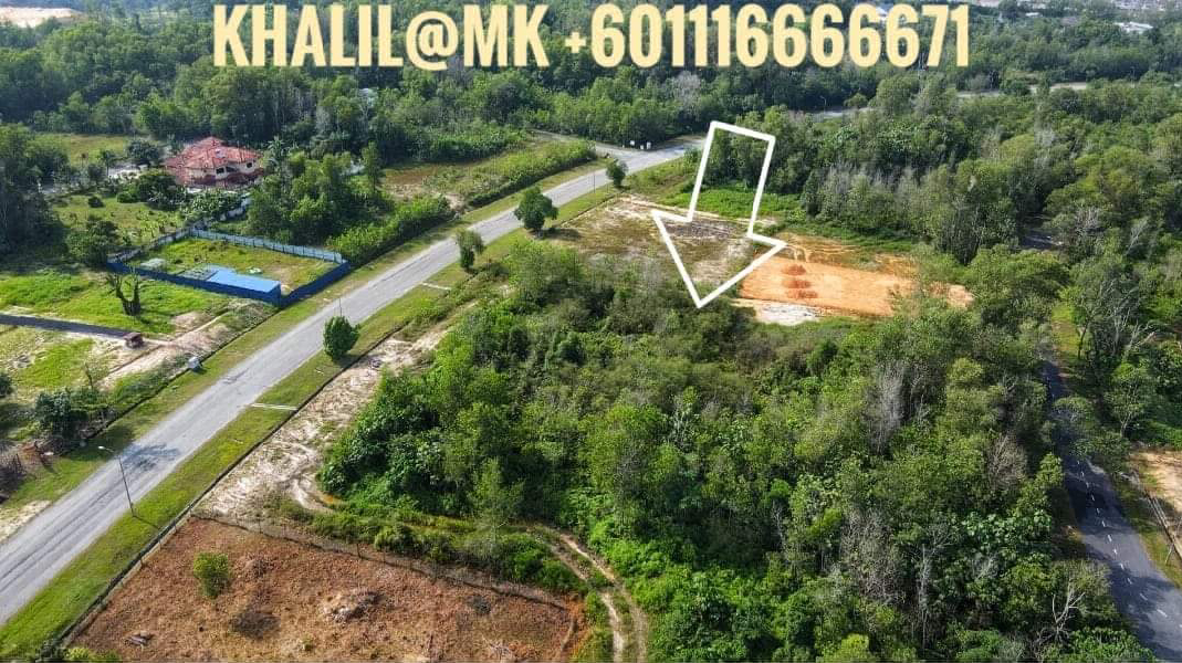 PRIME & HOT LOCATION FACING MAIN ROAD NILAI SPRING VILLA FREEHOLD OPEN TITLE BUNGALOW LAND FOR SALE - photo 3
