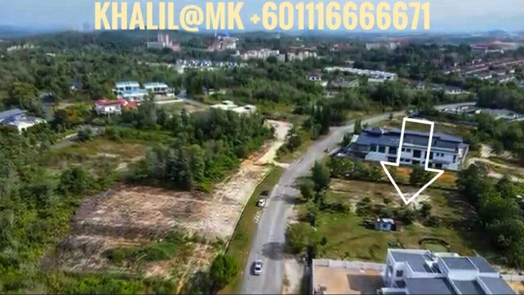 PRIME & HOT LOCATION FACING MAIN ROAD NILAI SPRING VILLA FREEHOLD OPEN TITLE HUGE BUNGALOW LAND FOR  - photo 2