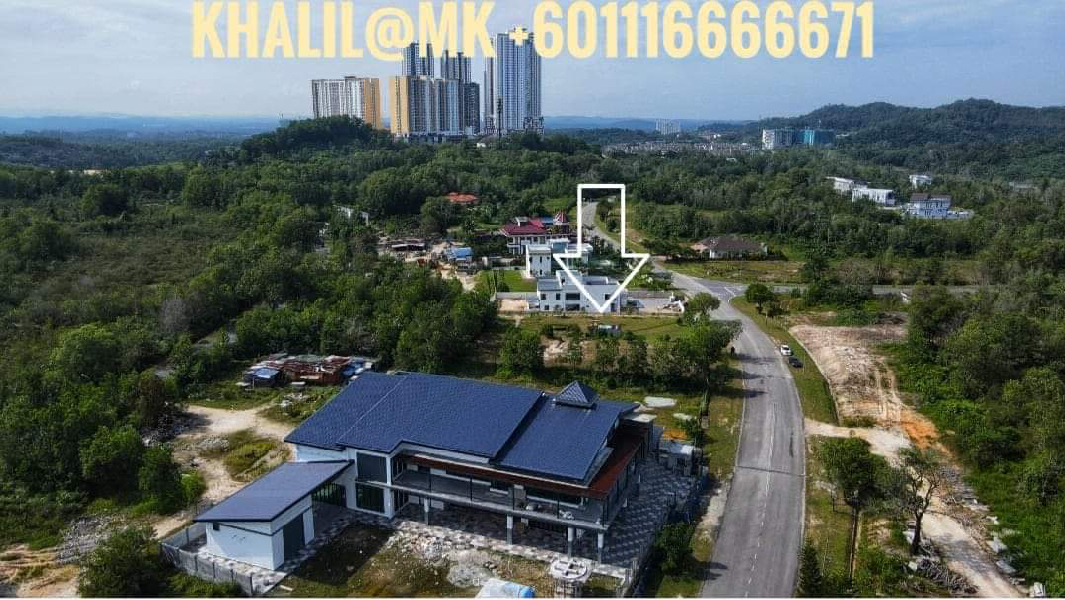 PRIME & HOT LOCATION FACING MAIN ROAD NILAI SPRING VILLA FREEHOLD OPEN TITLE HUGE BUNGALOW LAND FOR  - photo 3