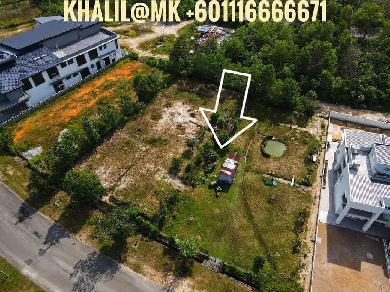 PRIME & HOT LOCATION FACING MAIN ROAD NILAI SPRING VILLA FREEHOLD OPEN TITLE HUGE BUNGALOW LAND FOR  - photo 4