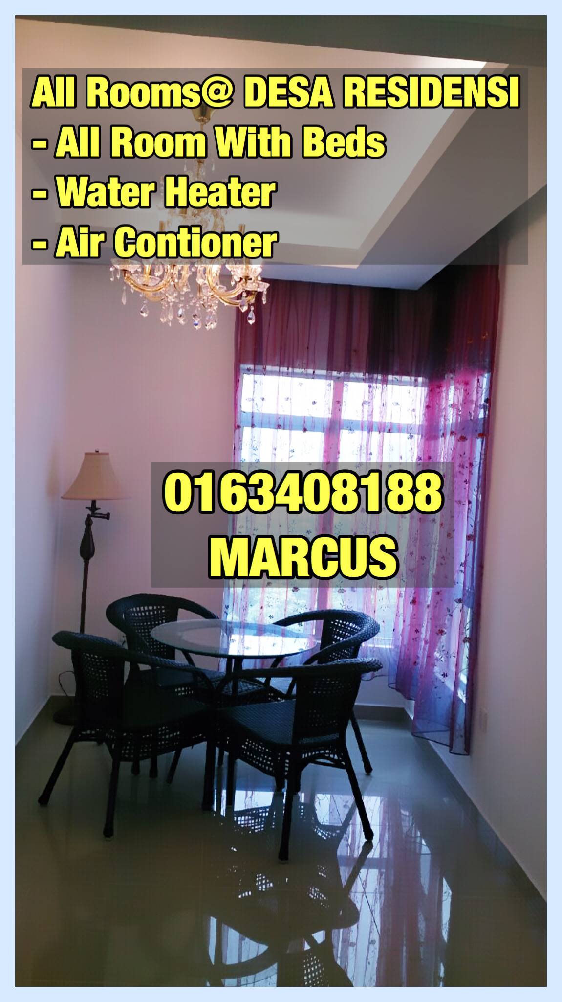 Luxury Renovated 3R3B Residensi Desa Kuchai Lama - photo 3