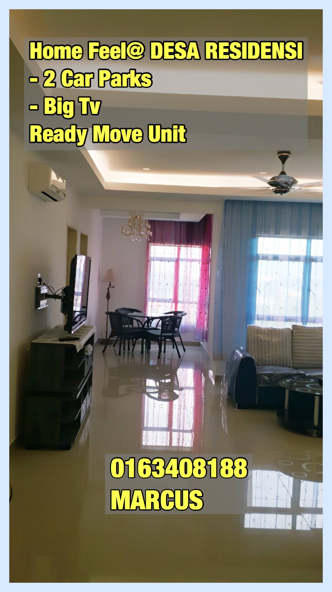 Luxury Renovated 3R3B Residensi Desa Kuchai Lama - photo 4
