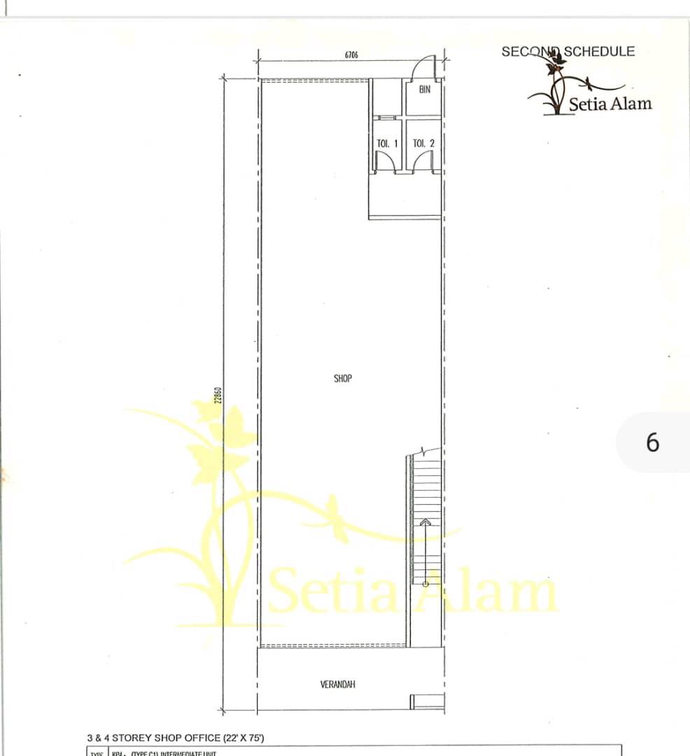 6P2503 3551 Ground Floor Shop Setia Alam by Emily - photo 6