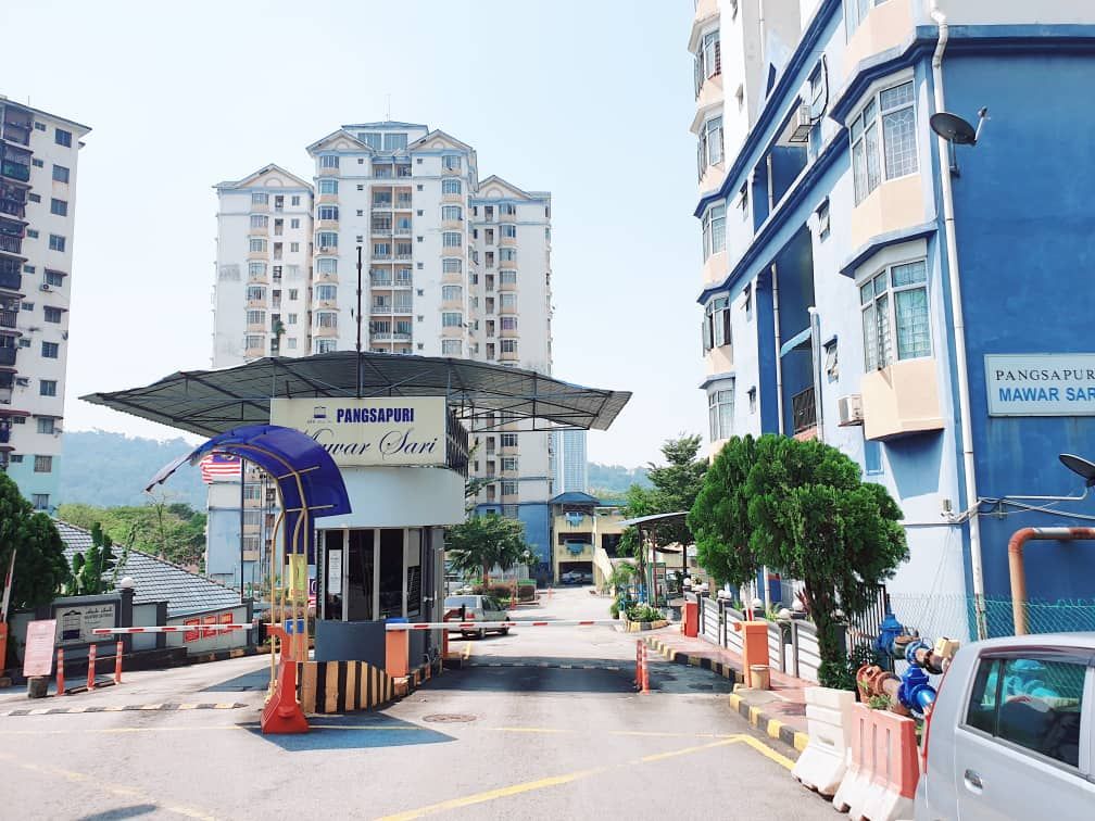 MAWAR SARI APARTMENT, KERAMAT AU3, AMPANG