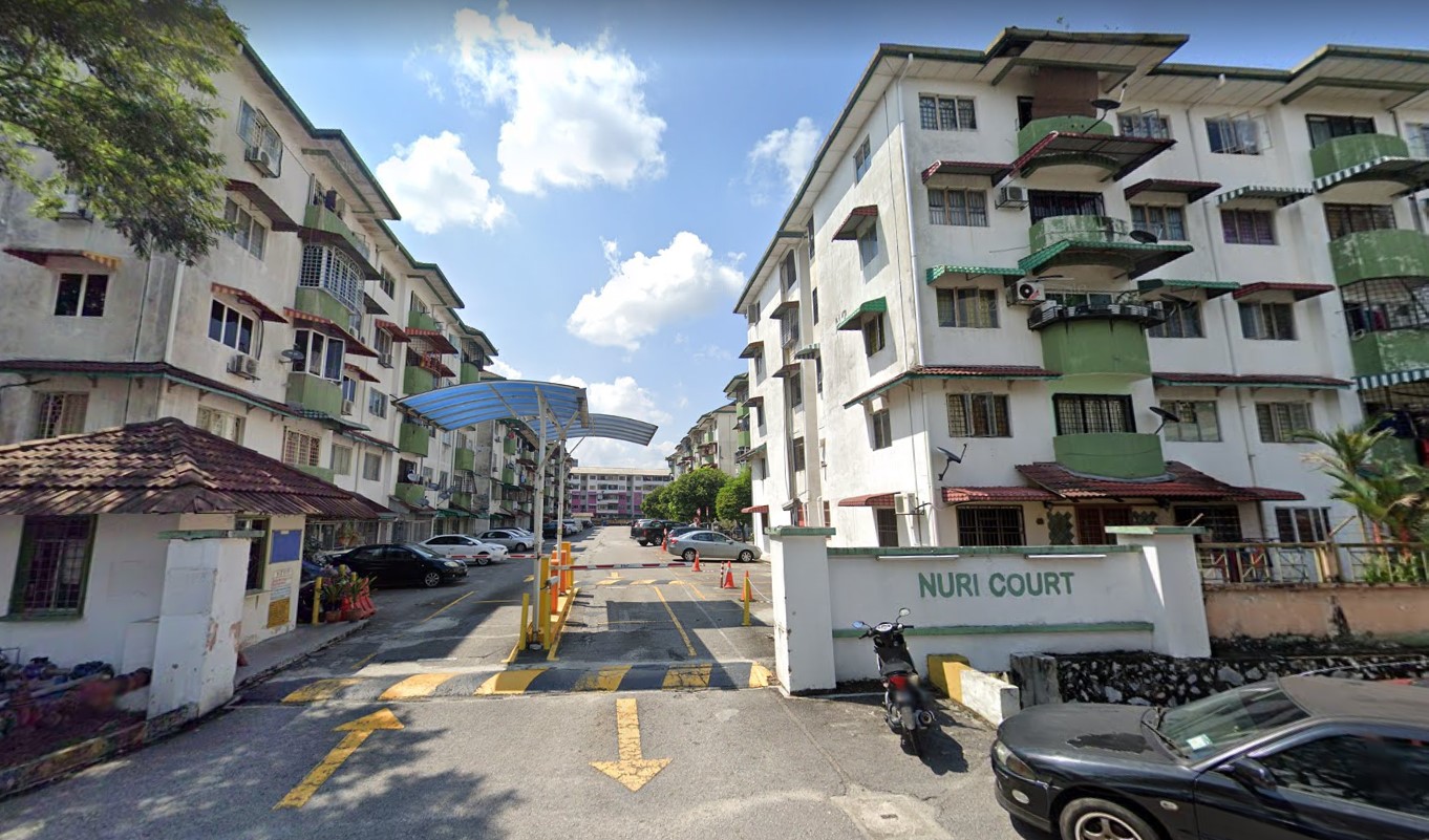 Below Market Nuri Court Apartment Pandan Indah