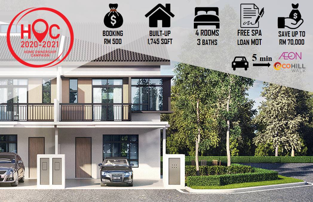 NEW LAUNCH 2 STOREY HOUSE 22X70