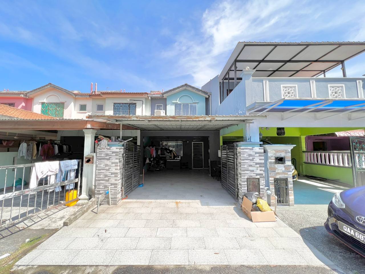 Double Storey Bandar Tasik Puteri Green Valley Raw