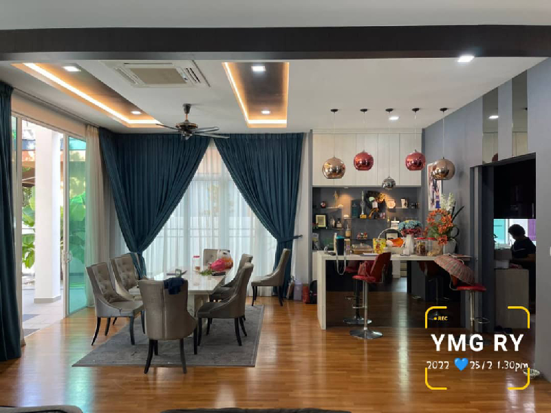 4 5M Ambang Botanic 2 3 storey bungalow corner70x905 bedroom6 bathroomFully RenovatedId designBack f - photo 4