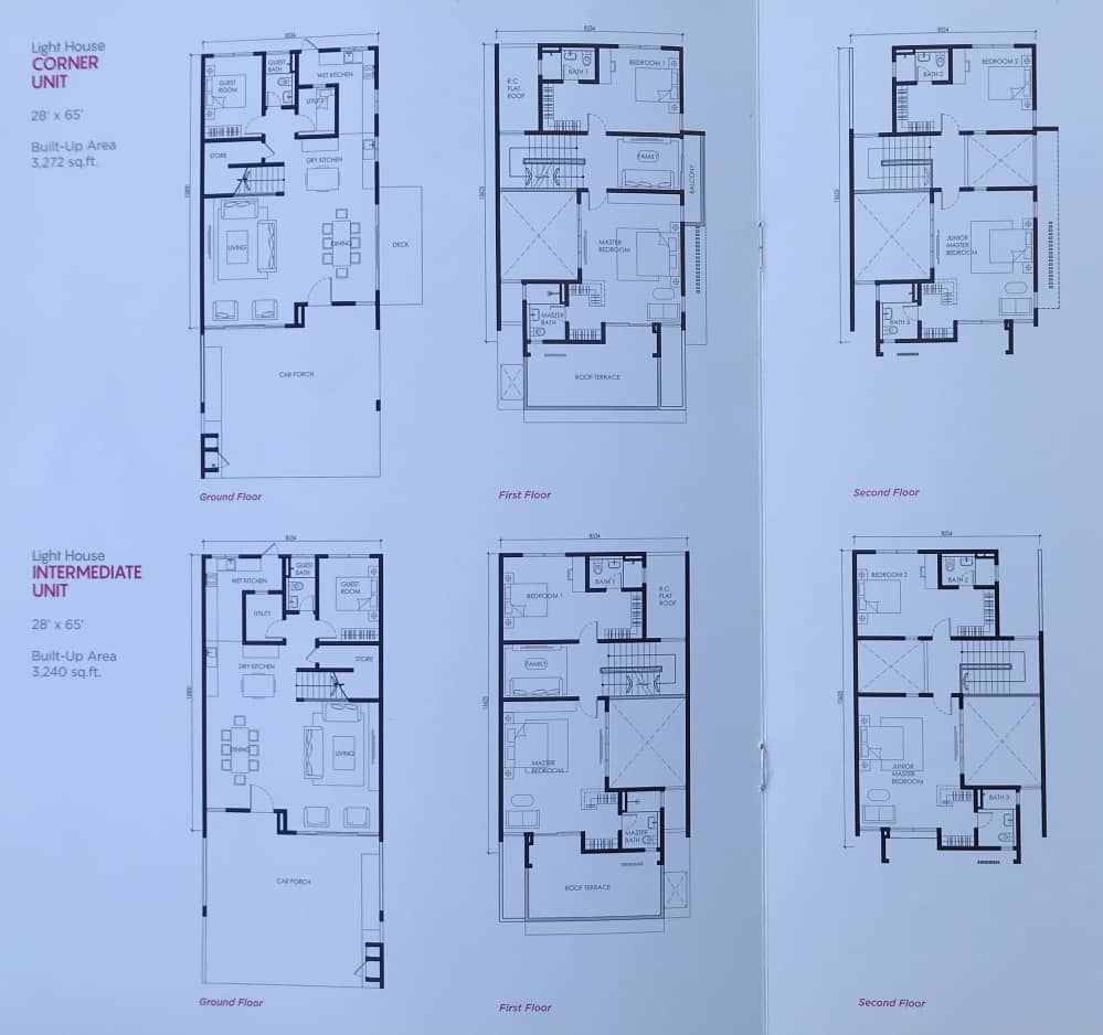 CORNER LOT New 3 Storey House Quayside Mall Kota K - photo 4