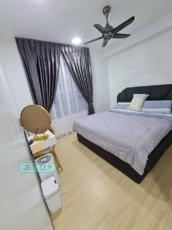 Fully Furnished with nice design Gravit 8, Kota Bayu Emas- Size : 792sqft- Bedroom : 2 - photo 10