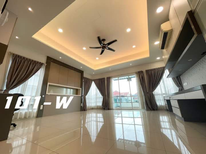 Move In Condition Triple Storey Semi-D House Setia Damai 14, Setia Alam - photo 2