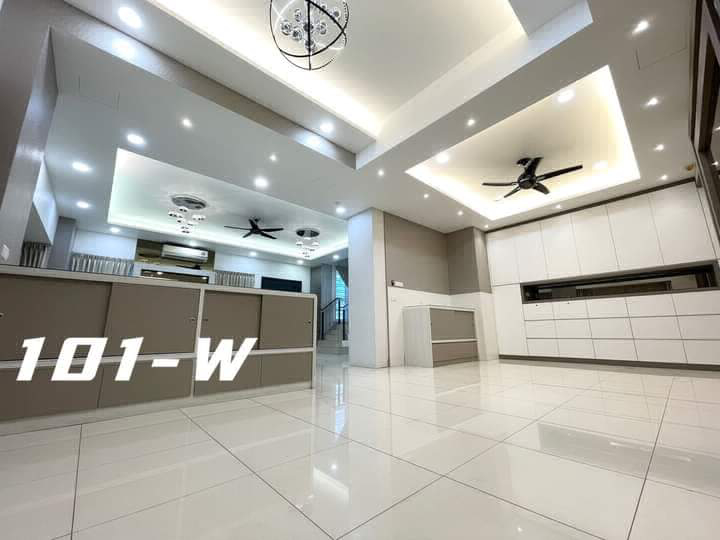 Move In Condition Triple Storey Semi-D House Setia Damai 14, Setia Alam - photo 10