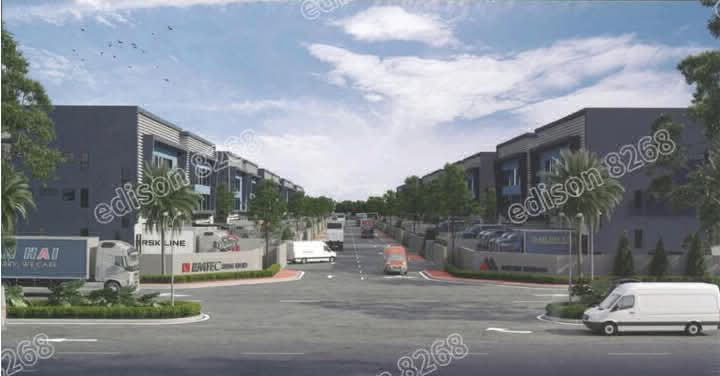 Black water industrial parkTaman Perindustrian Air Hitam3 Storey Semi-D Factory - photo 2