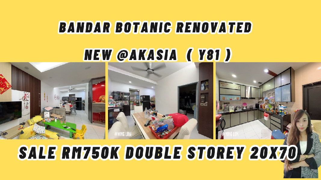 Bandar botanic Renovated New Taman Good condition 20x70 double storey house ( Y81 ) - photo 12