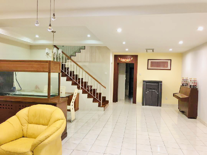 Townhouse Villa Saujanis Segambut Fully Furnished