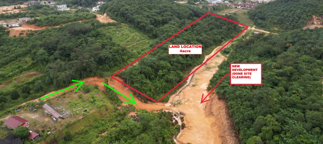 Tanah 4 Ekar Freehold Sungai Merab Kajang