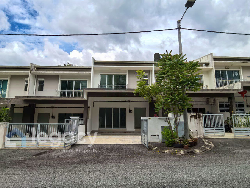 Rumah Cluster Teres Dua Tingkat Untuk Dijual Di Taman Meru Idaman , Meru Ipoh Perak