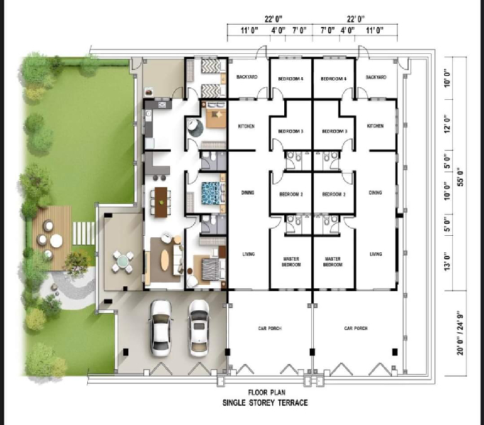 Single Storey ECO GREEN HOME Klebang-Meru - photo 3