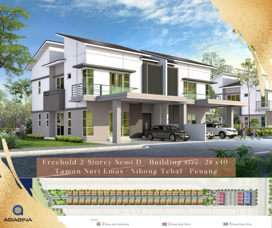 Pulau Pinang, Nibong Tebal, Taman Nuri EmasJalan N - photo 8