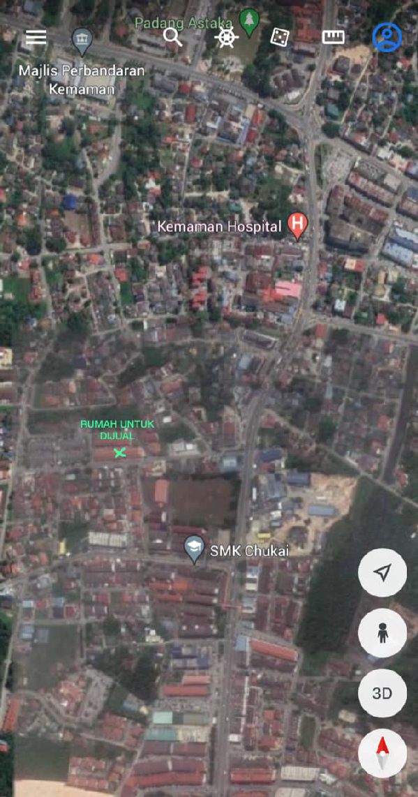 rumah cantik 2 tingkat taman chukai indah - photo 13