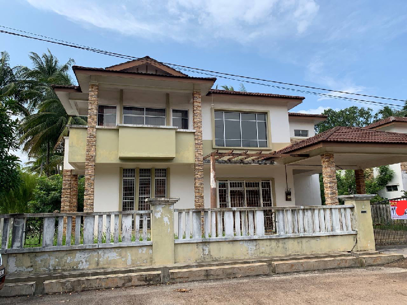 rumah banglo dua tingkat sungai ular balok MURAH - photo 2