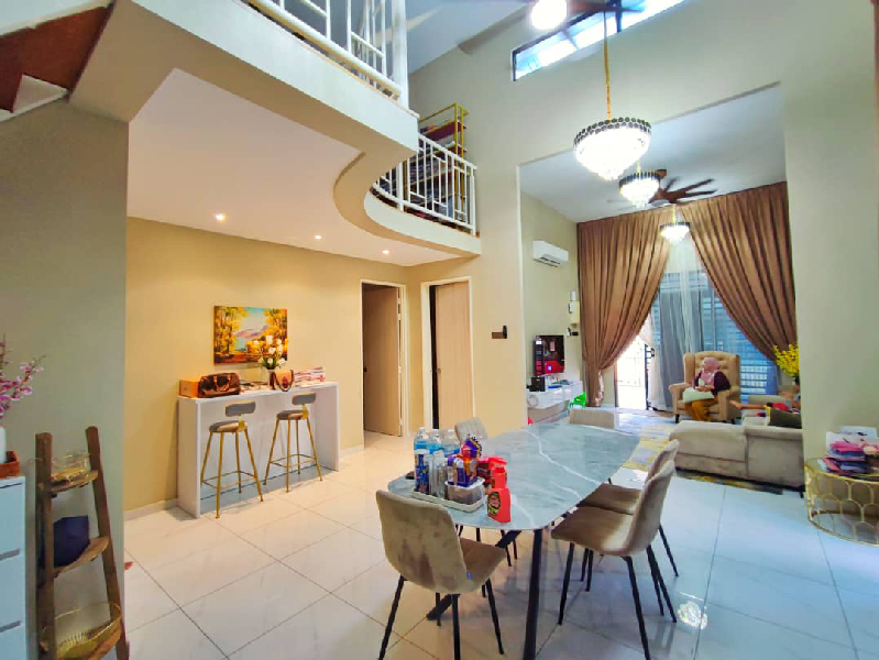 RUMAH ENDLOT 1 SUPERLINK TERRACE DESIGN PRECINT 7 KOTASAS (SPRINGVALE PHASE 2) FULLY FURNISHED - photo 2