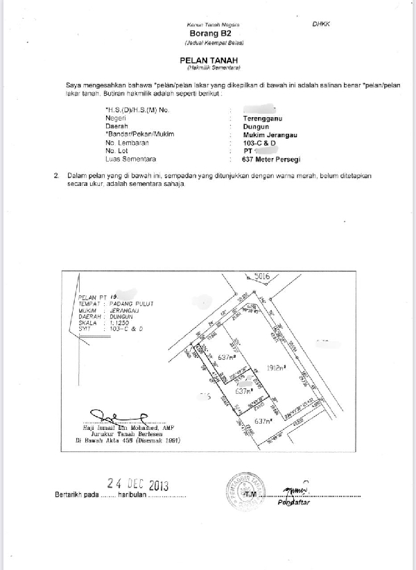 2 LOT TANAH RUMAH BANGLO UNTUK DIJUAL DI PADANG PULUT DUNGUN - photo 6