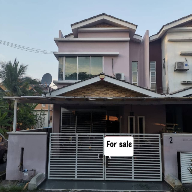 END LOT Double Storey NON BUMI Kota Pendamar Villa