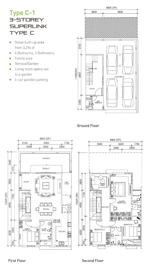 Leasehold 3 Sty 50 Residensi Shah Alam Cahaya SPK - photo 6