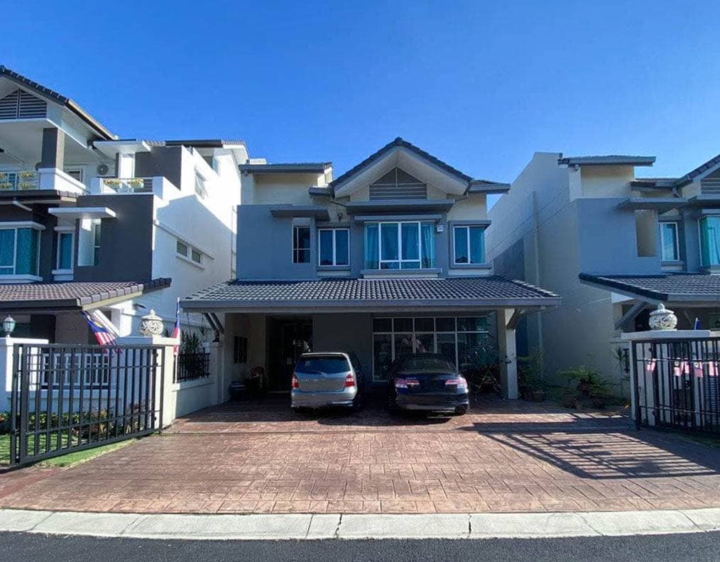 2 Sty Zero Lot Bungalow Kemuning Residence Sek 33