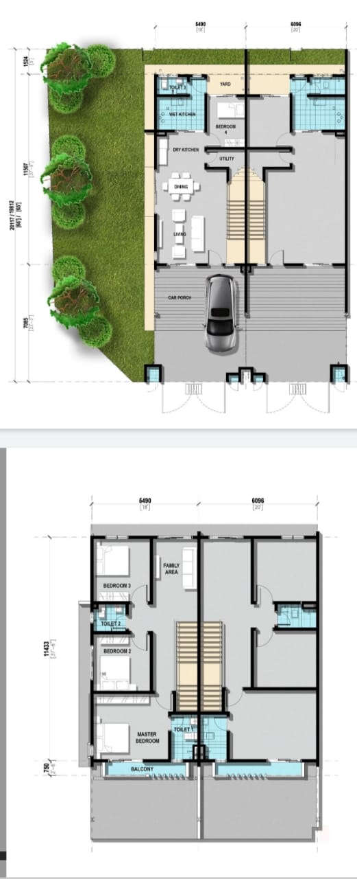 Brand New Corner 2 Sty Terrace Desa Putra Kajang - photo 4