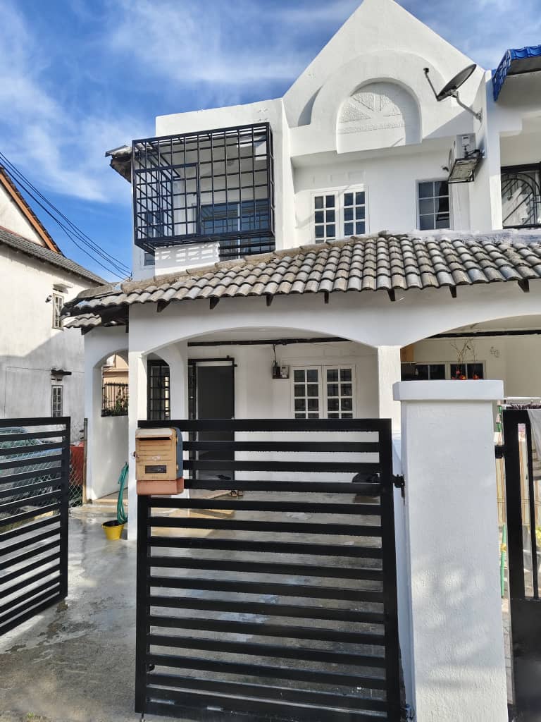 Corner double storey ...