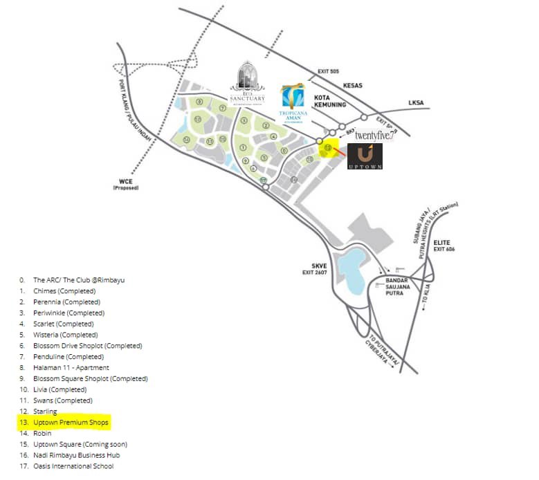 Uptown Bandar rimbayu kota kemuning shoplot - photo 3