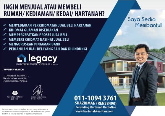 Teres Setingkat Perumahan Kampung Padang Jaya