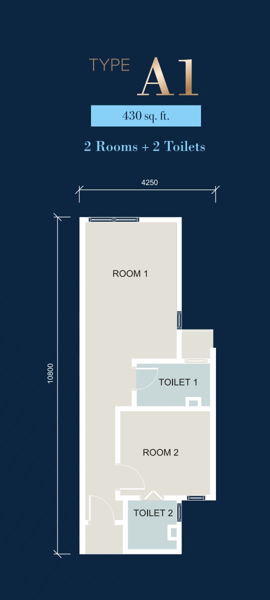 Neu Suites 2R2B 430sf above 400k - photo 4