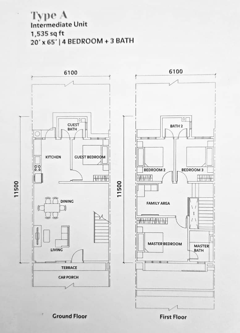 BNJDREAM S21303 ELSA FREEHOLD BUKIT RAJA 540K - photo 2