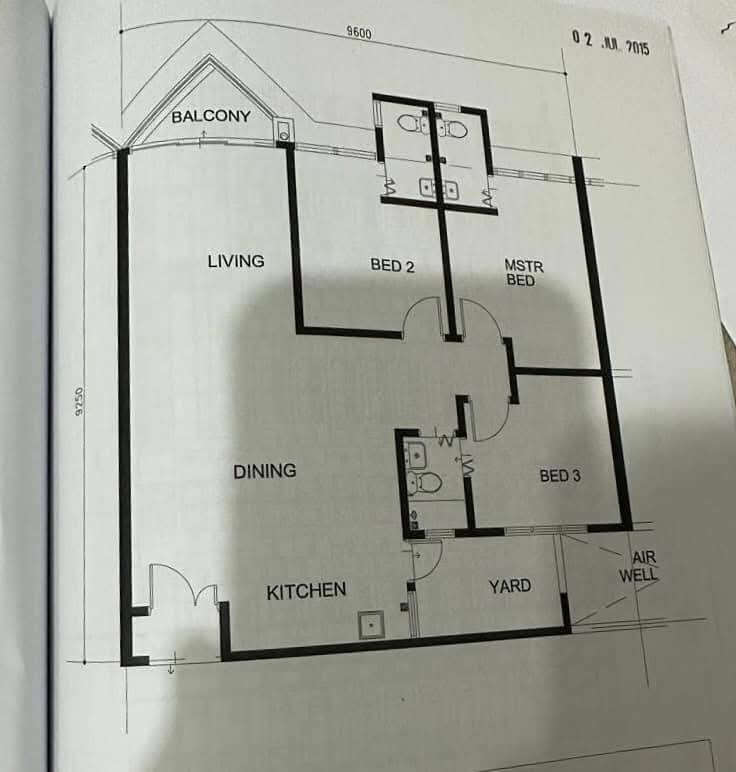 Klebang Sky Garden High Floor 800 - photo 13