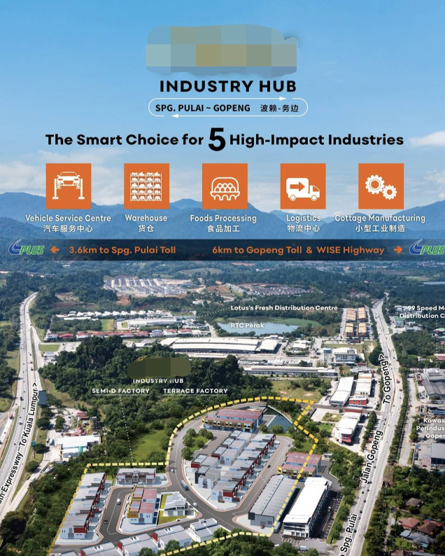 Gopeng Industry Hub 1half sty Factory - photo 3