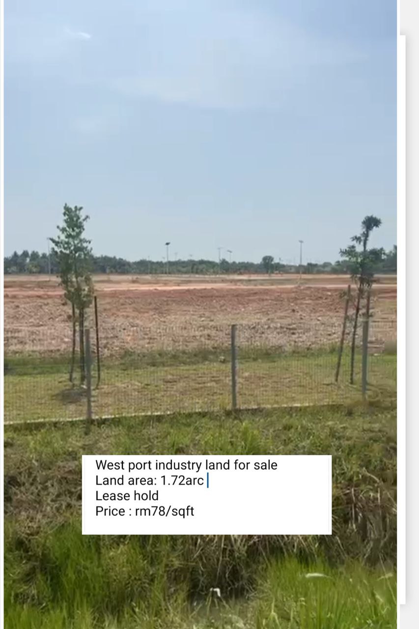Industrial Land, West Port,Port Klang, Klang