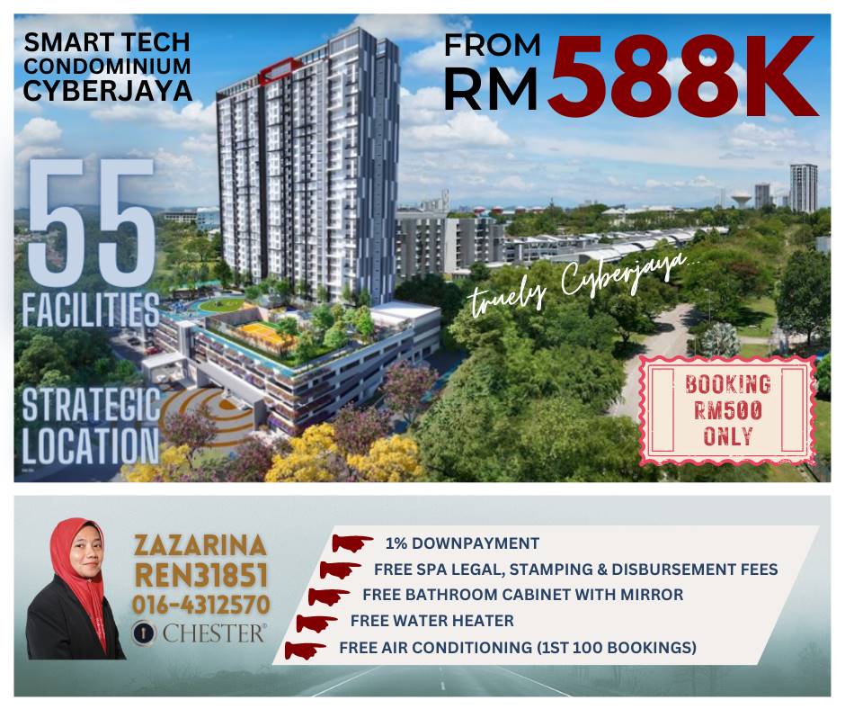 New Smart Tech Condominium Cyberjaya