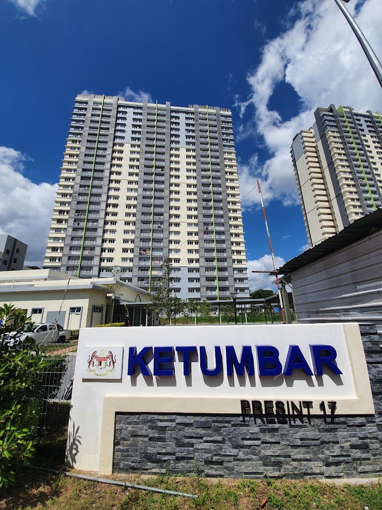 RENT APARTMENT KETUMBAR PRESINT 17 PUTRAJAYA