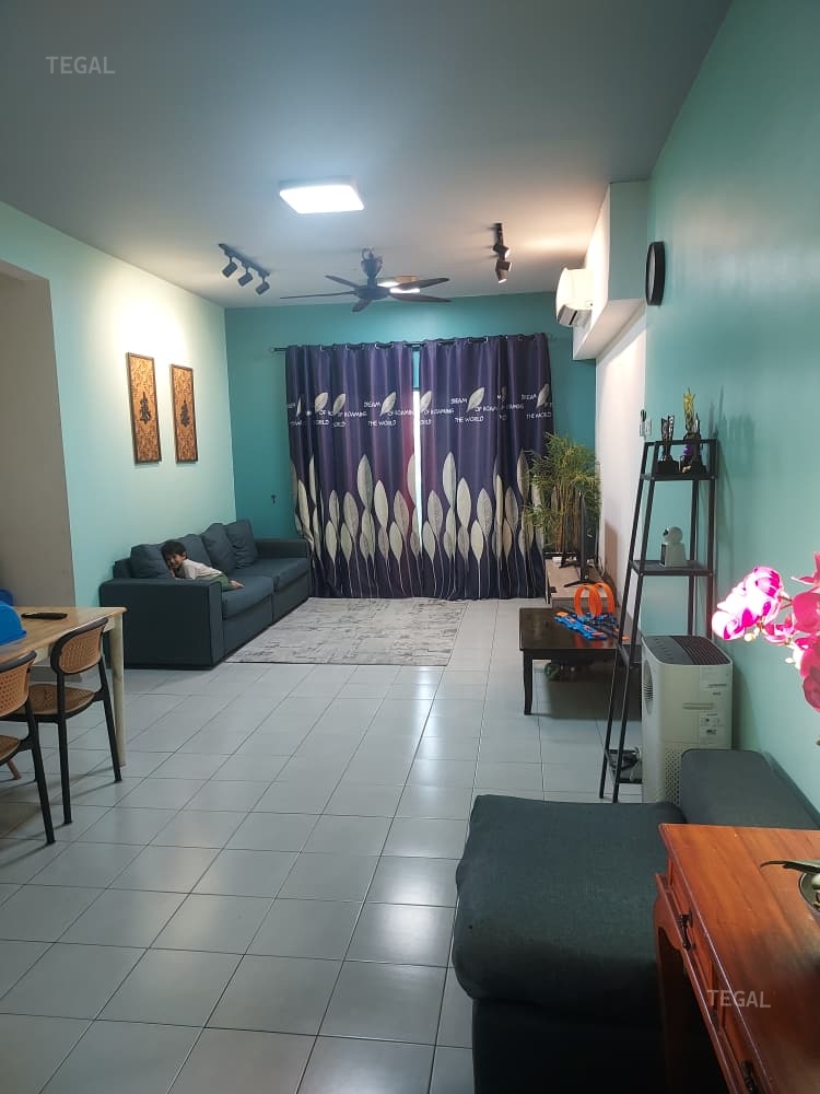Partially Furnished Seruling Apartment Bukit Raja - photo 2