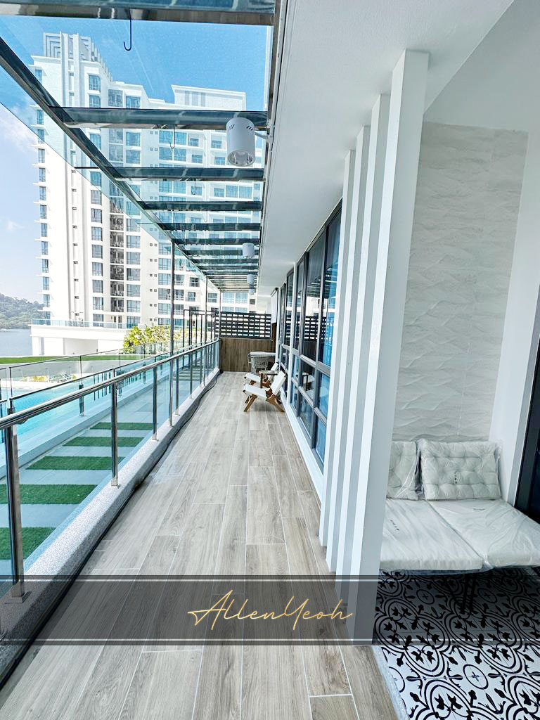 Queens Residence Q1 1400sqft 3 Full Seaview - photo 4