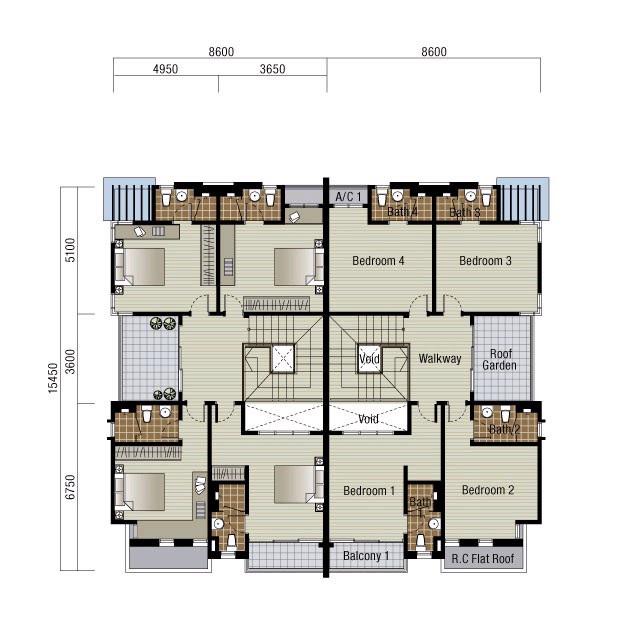2Riverview Kemensah Taman Melawati 3 storey semi d - photo 3